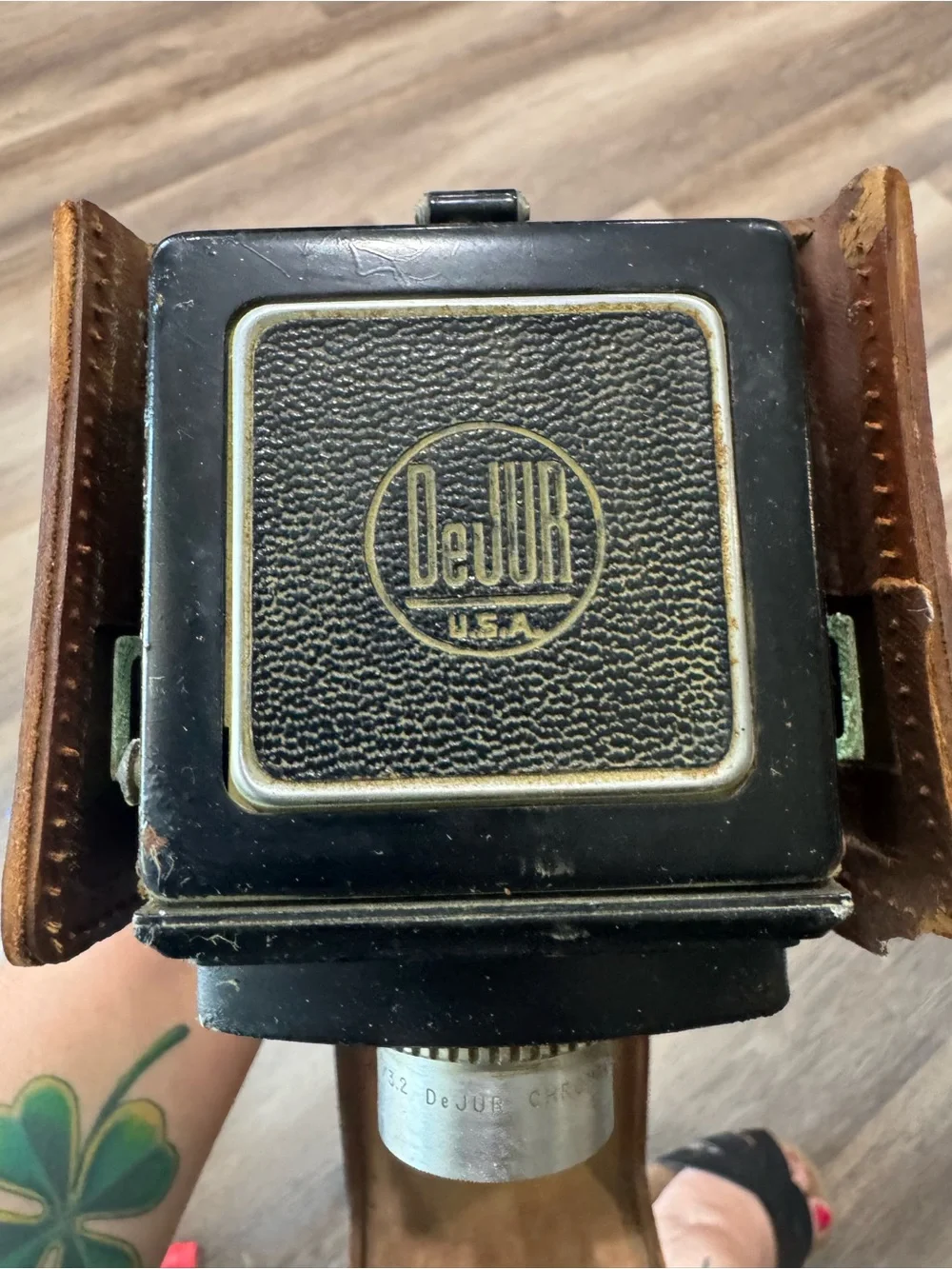 Dejur TLR Twin Lens Reflex DR-10 20 40mm Lens with Case